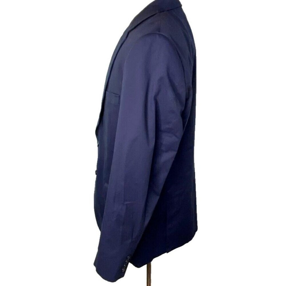 J.Crew Men's $298 Thompson Stretch Suit Jacket Stretch Chino Size 40R BA491 - Picture 8 of 12